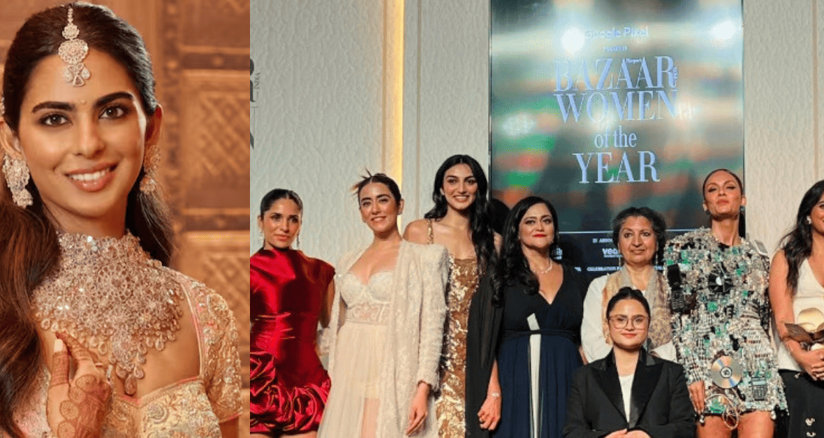 Bazaar Women :Isha Ambani Won the 'Icon of The Year Award', She Achieved This Award Through her Hard Work.2024